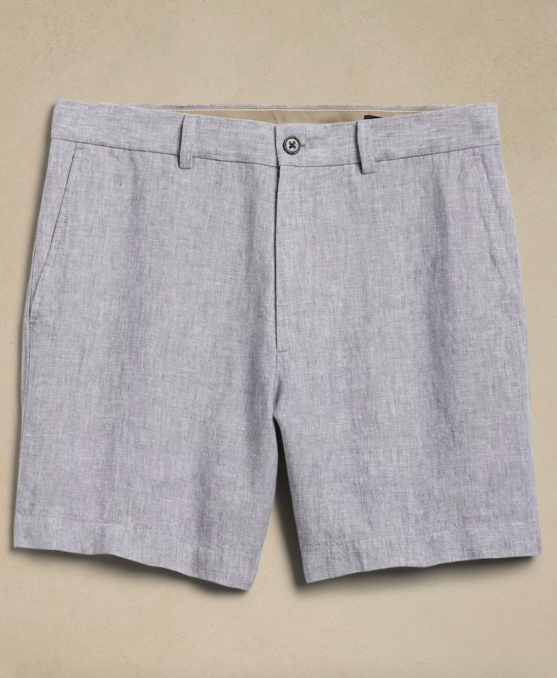 Lino 7" Linen Shorts