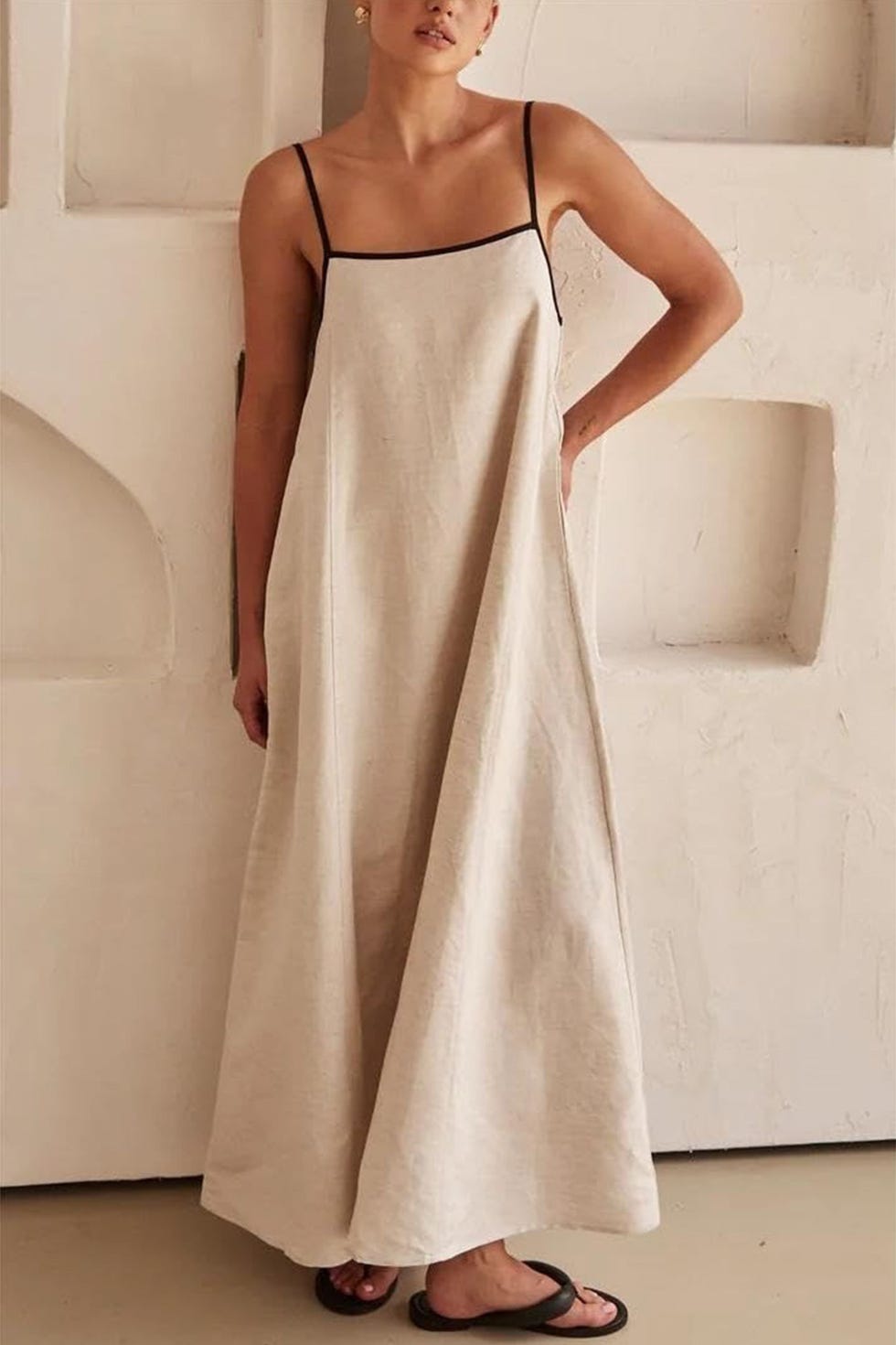 Flowy Sleeveless Maxi Dress