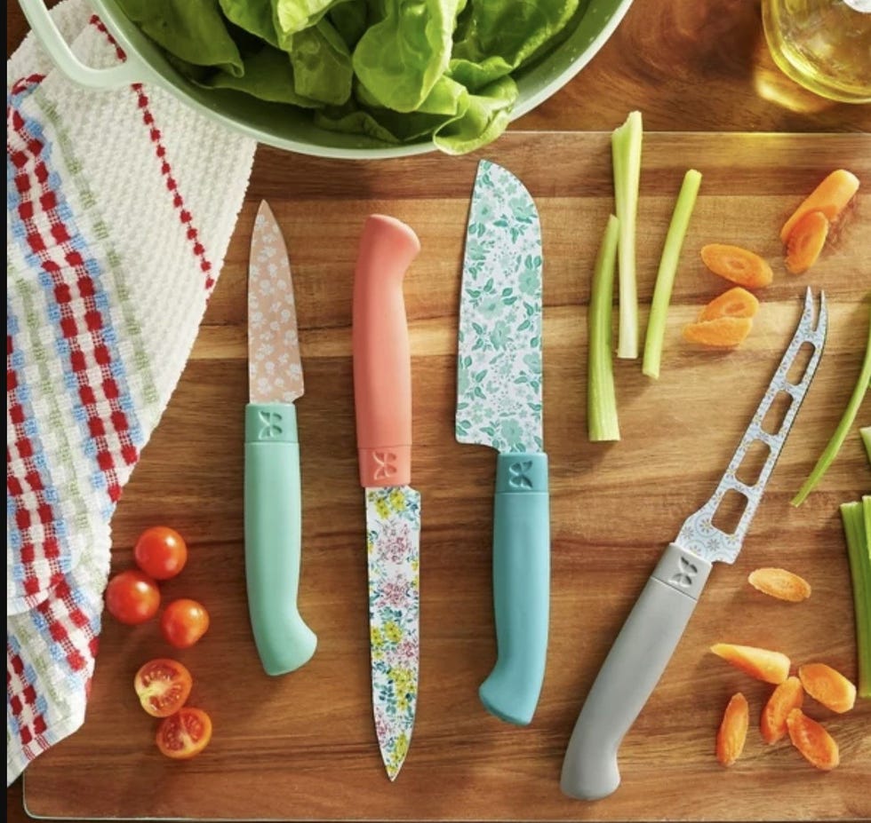 The Pioneer Woman Has Gorgeous New Floral Knife Sets at Walmart