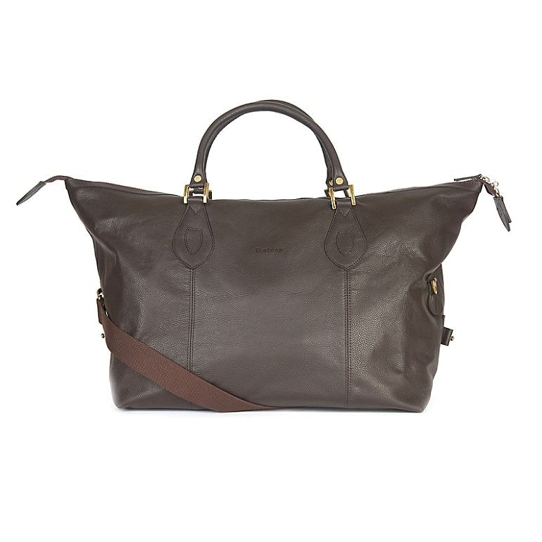 Medium Travel Explorer Leather Tote Bag