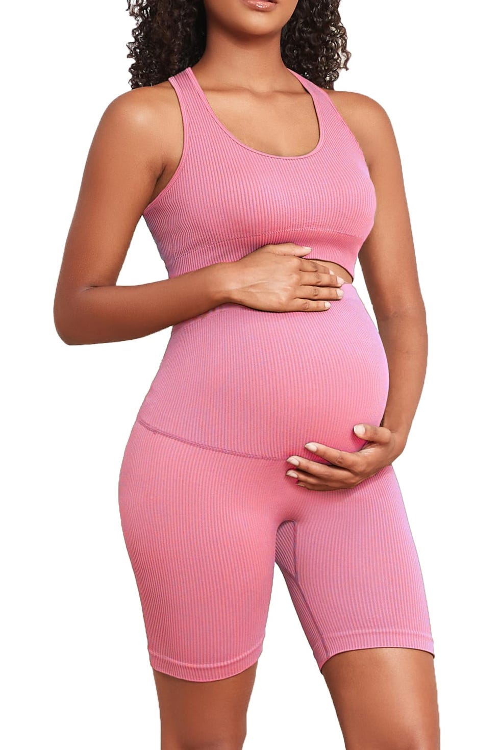 Women's Maternity 2 Piece Outfit Set