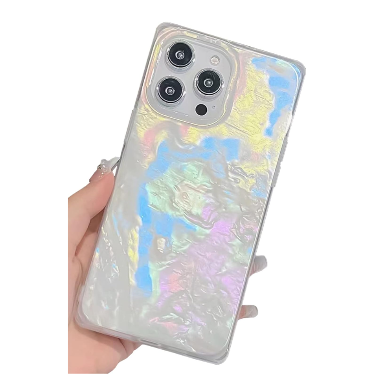 Cute Mother-of-Pearl Square Edge Case