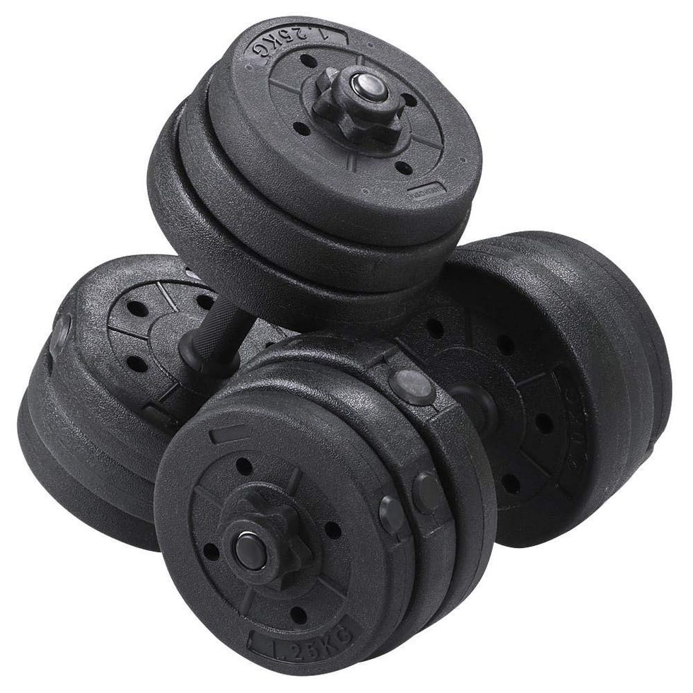 Kit de mancuernas ajustables para casa o gimnasio