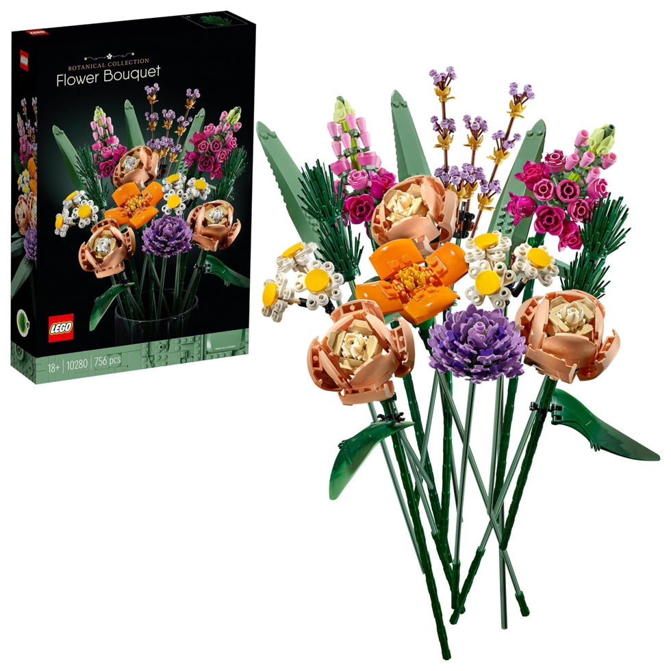 Ramo de flores LEGO