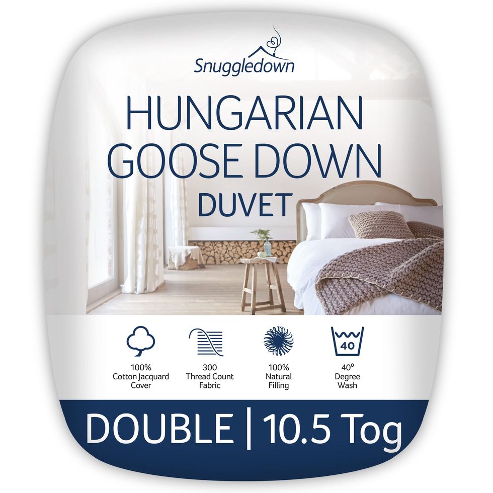 Snuggledown Hungarian Goose Down Double Duvet - 10.5 Tog