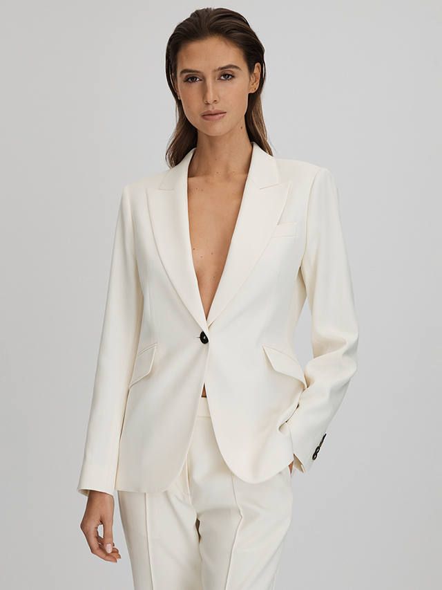 Tailored Single Breasted Suit Blazer