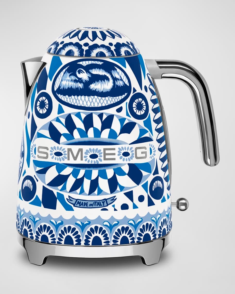 Smeg x Dolce&Gabbana Blu Mediterraneo Kettle