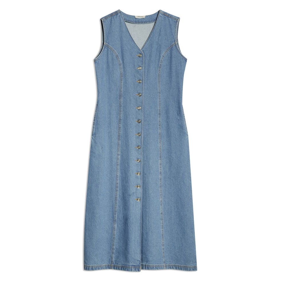 The best denim dresses to buy now and wear forever