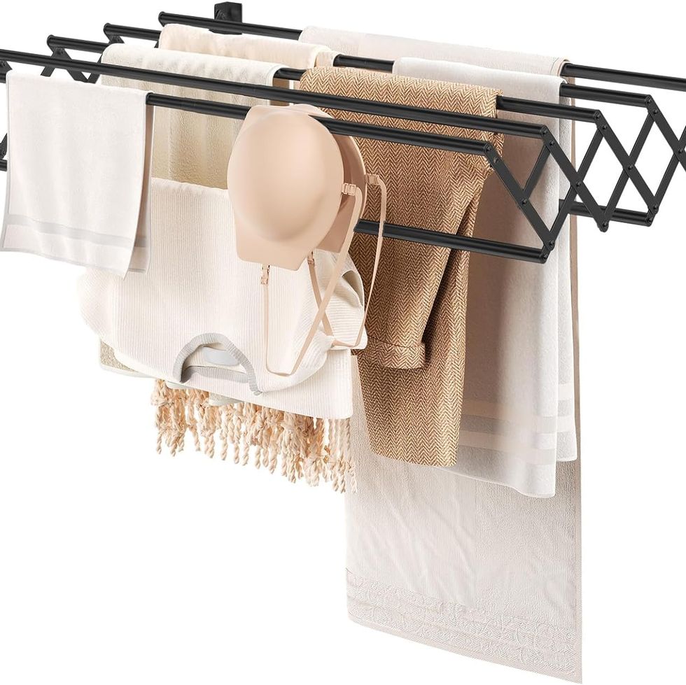 Wall Mounted Foldable Clothes Airer