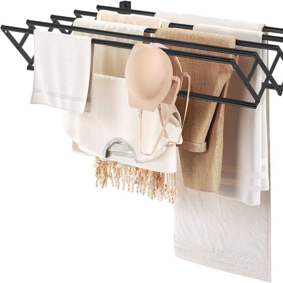 Wall Mounted Foldable Clothes Airer