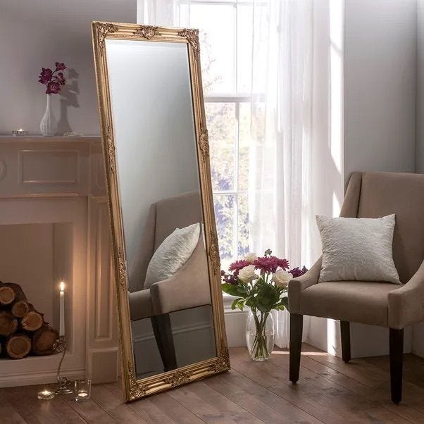 11 Stylish Floor and Leaner Mirrors For Your Bedroom