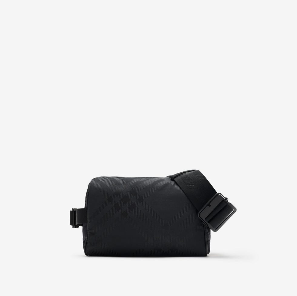 Check Jacquard Belt Bag