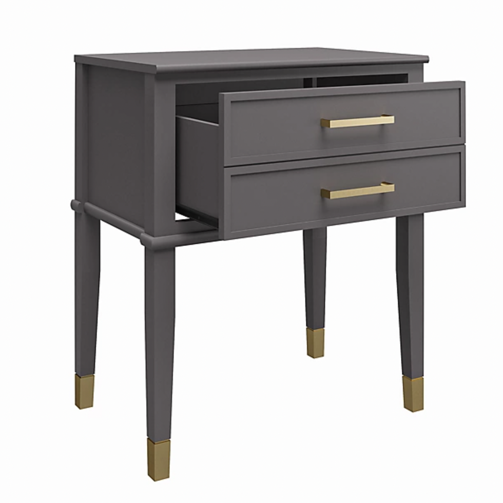 CosmoLiving Westerleigh End Table Graphite Grey