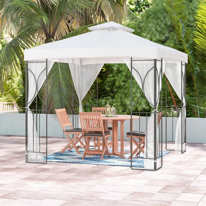 Polenza Metal Patio Gazebo