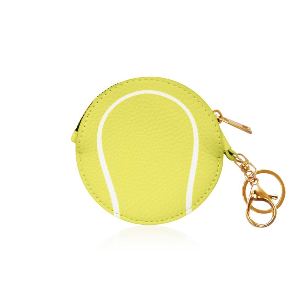 Tennis Ball Keychain Coin Purse