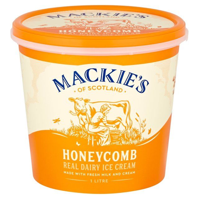 Mackie's Honeycomb Real Dairy Ice Cream