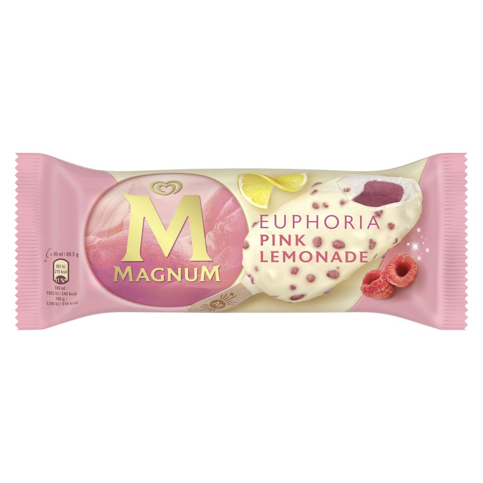 Magnum Mini Euphoria Pink Lemonade Ice Cream Lollies