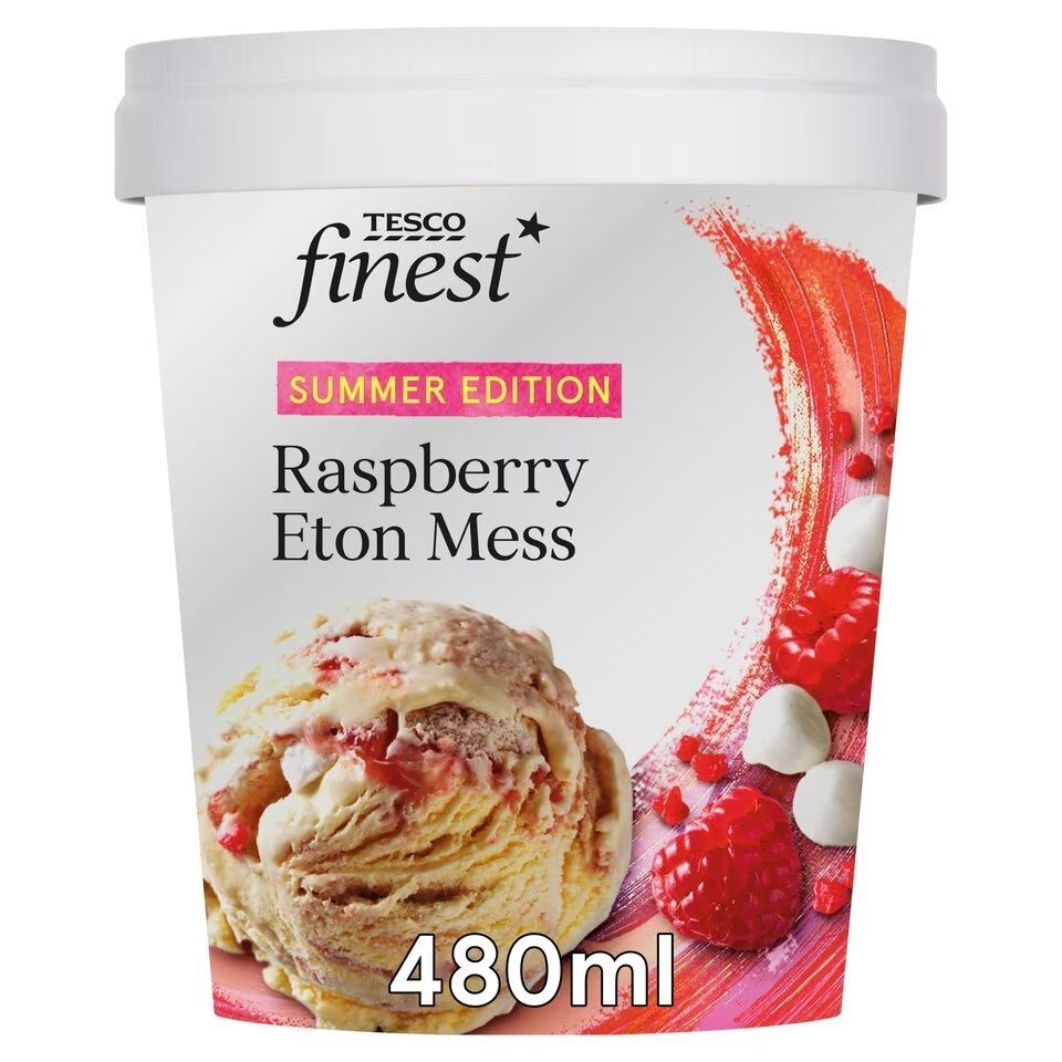Tesco Finest Raspberry and Eton Mess Summer Limited Edition 