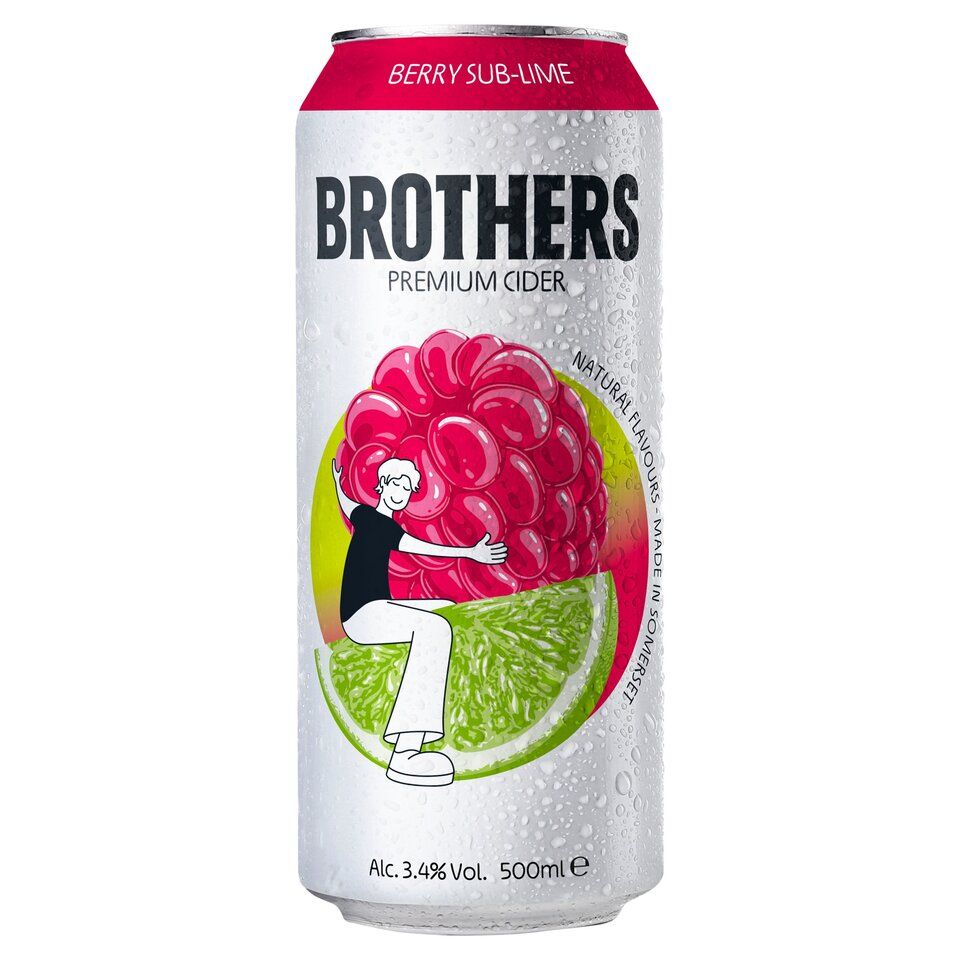Brothers Berry Sub-Lime 500ml Cider