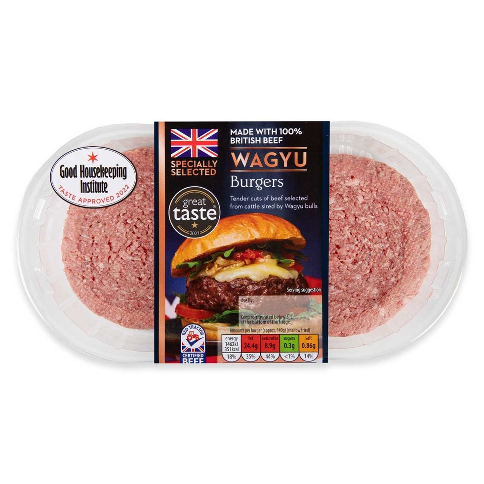 Aldi Specially Selected British Wagyu Beef Burgers