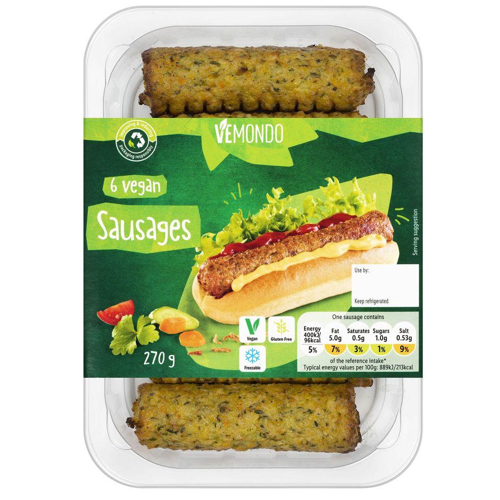 Lidl Vemondo Vegan Sausages