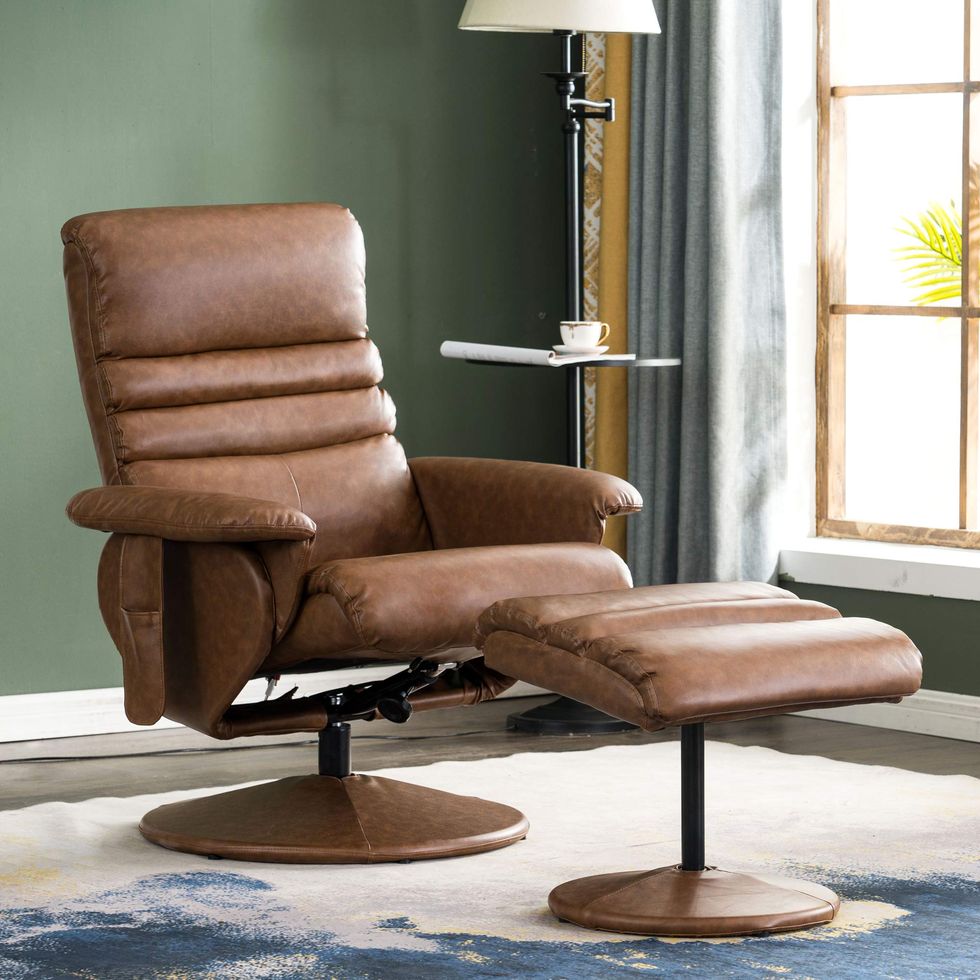 Recliner with Ottoman