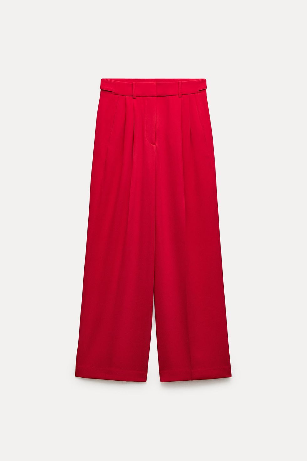 Pantalón ancho rojo