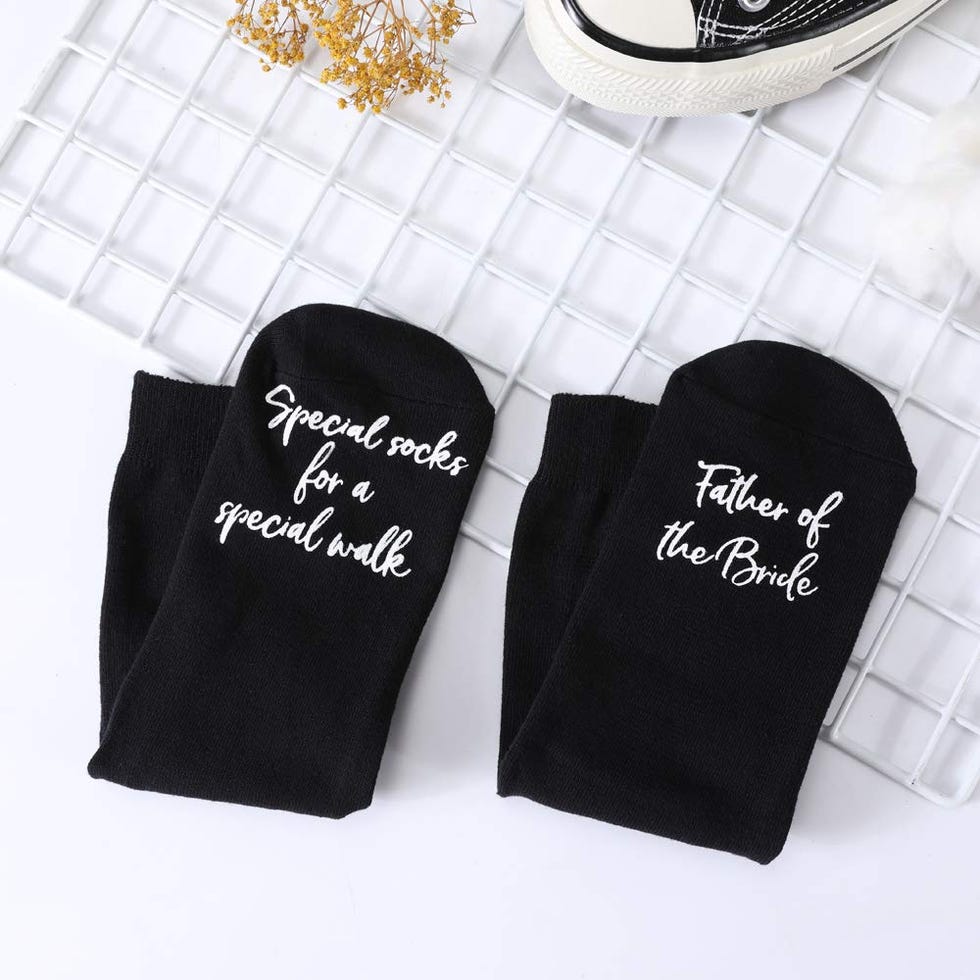 Father of the Bride Wedding Socks