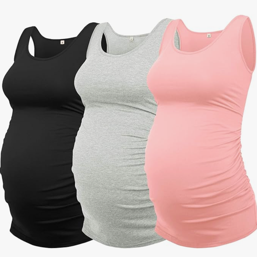 Maternity Tank Top (Three-Pack)