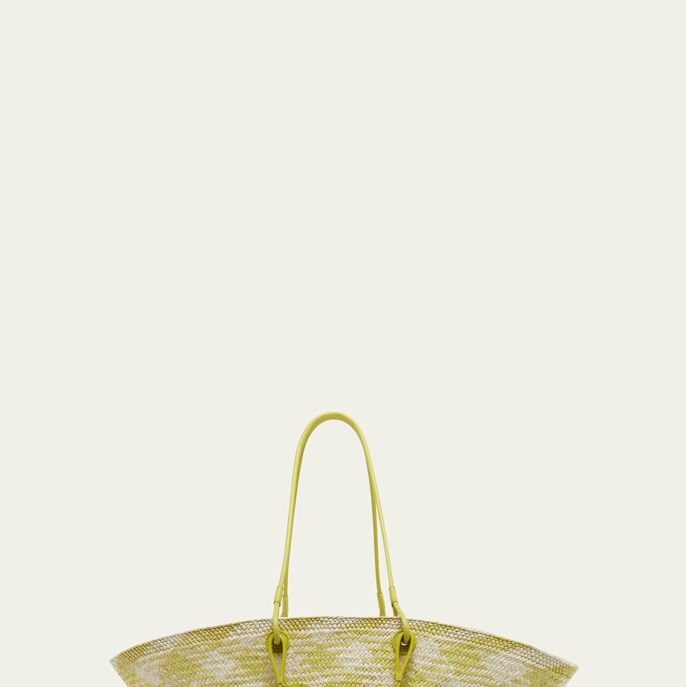 Large Anagram Basket Tote Bag