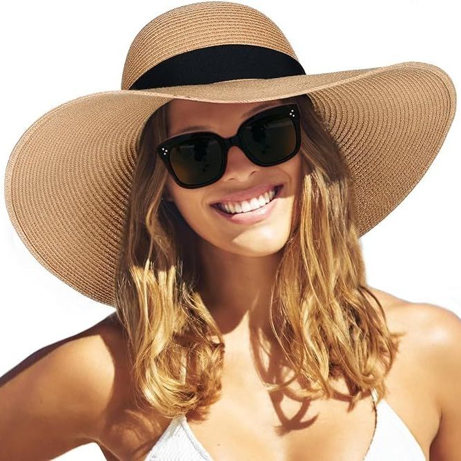 Sun Straw Wide Brim Hat