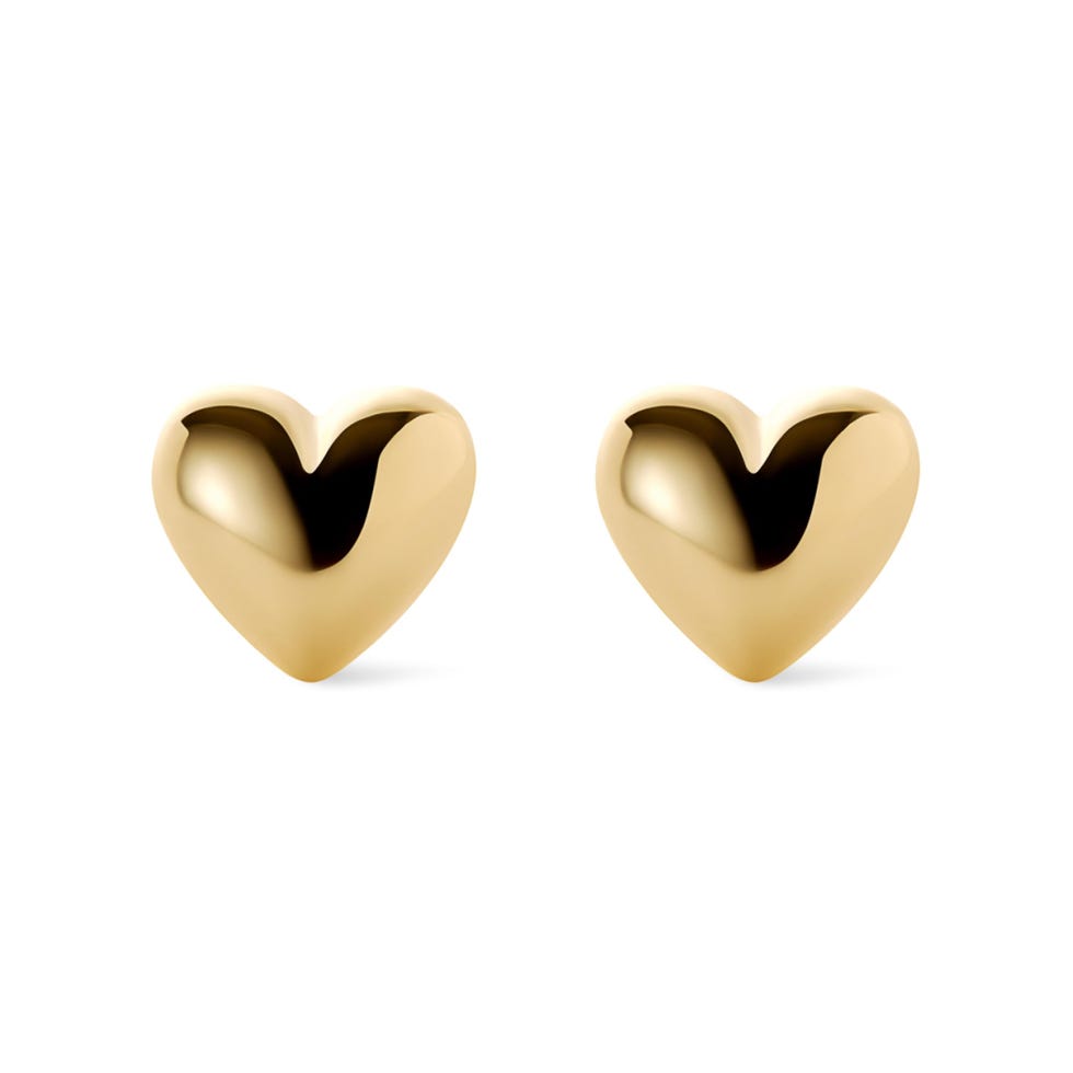 Heart Stud Earrings