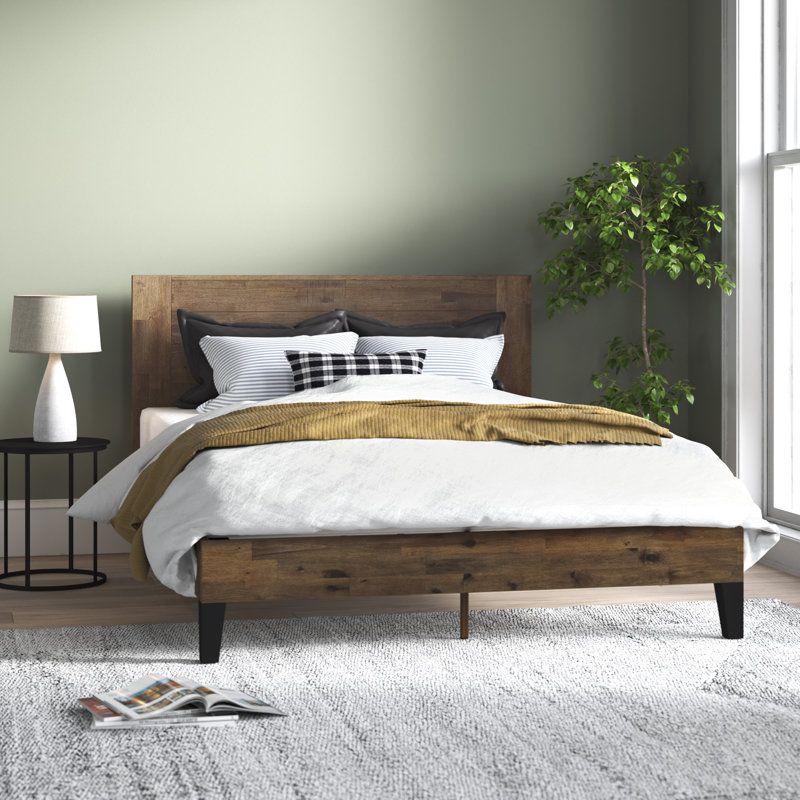Bed Frame with Headboard (Double)