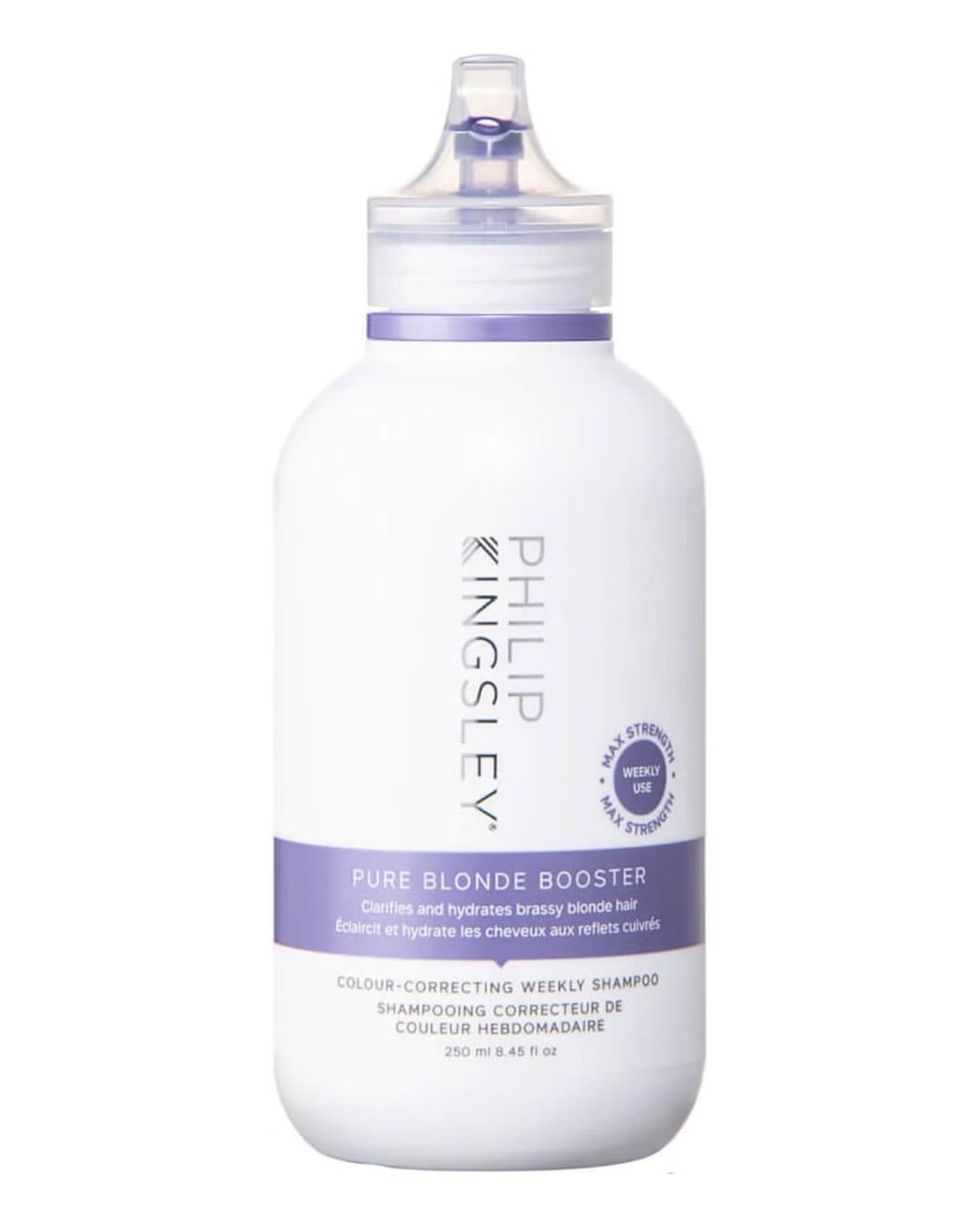 Pure Blonde Booster Color-Correcting Purple Shampoo