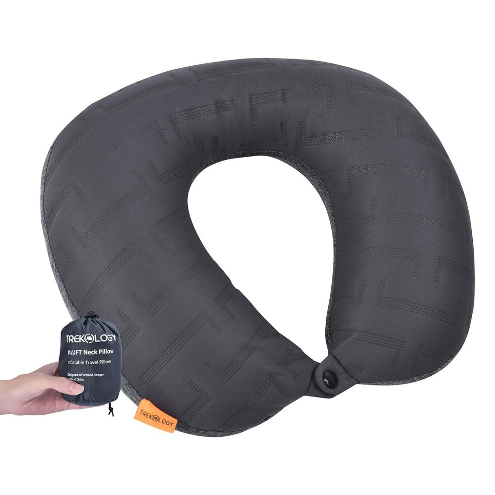 Trekology Inflatable Neck Pillow for Travel