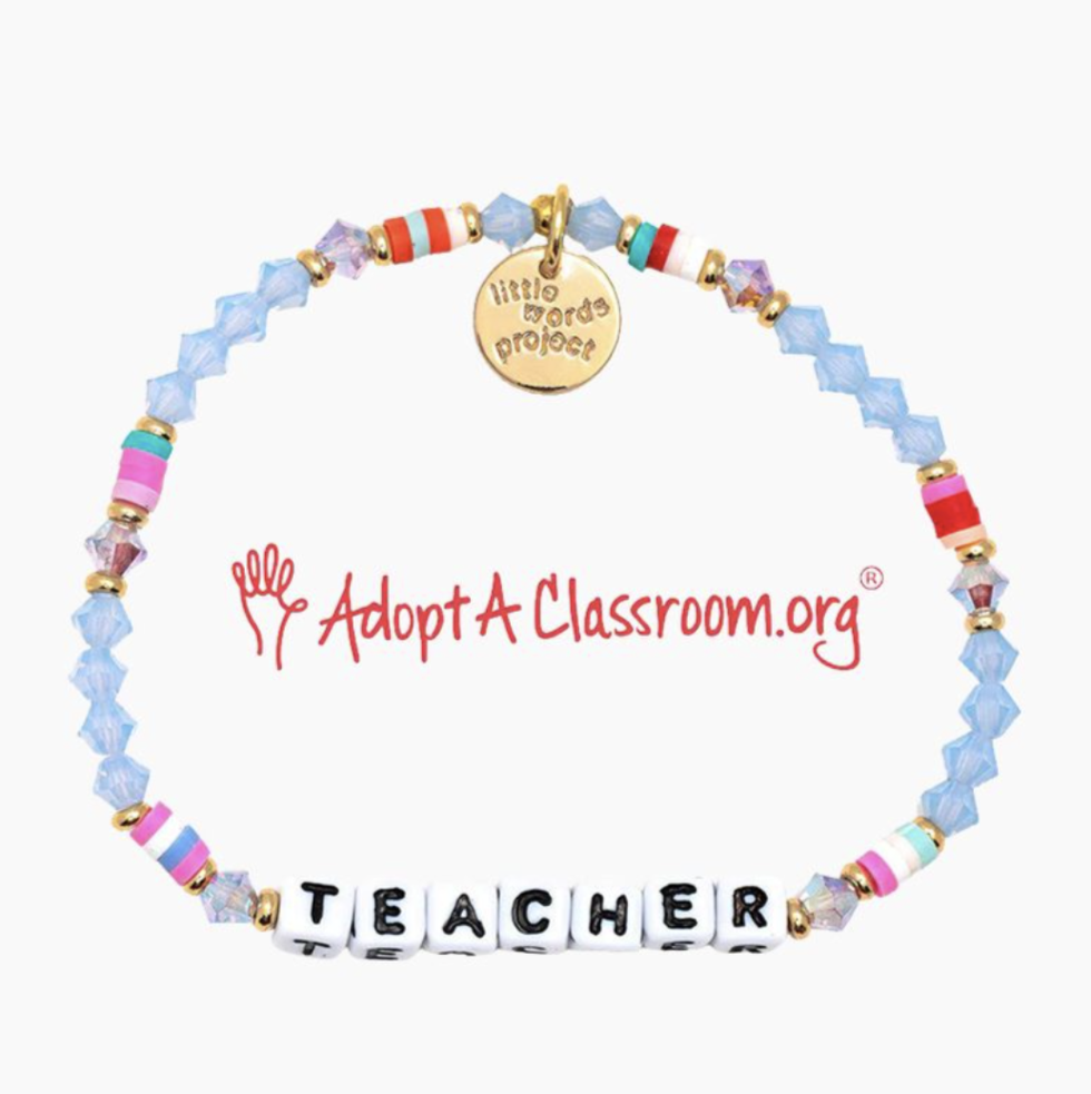 Little Words Project Teacher Education Equality Bracelet 