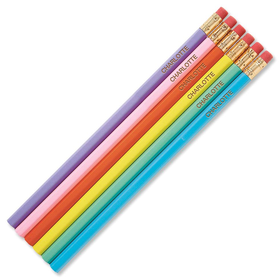 Pastel Personalized Pencils 