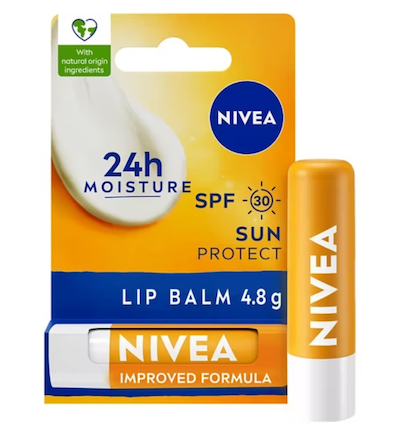 NIVEA SUN Lip Balm with SPF 30  4 8g