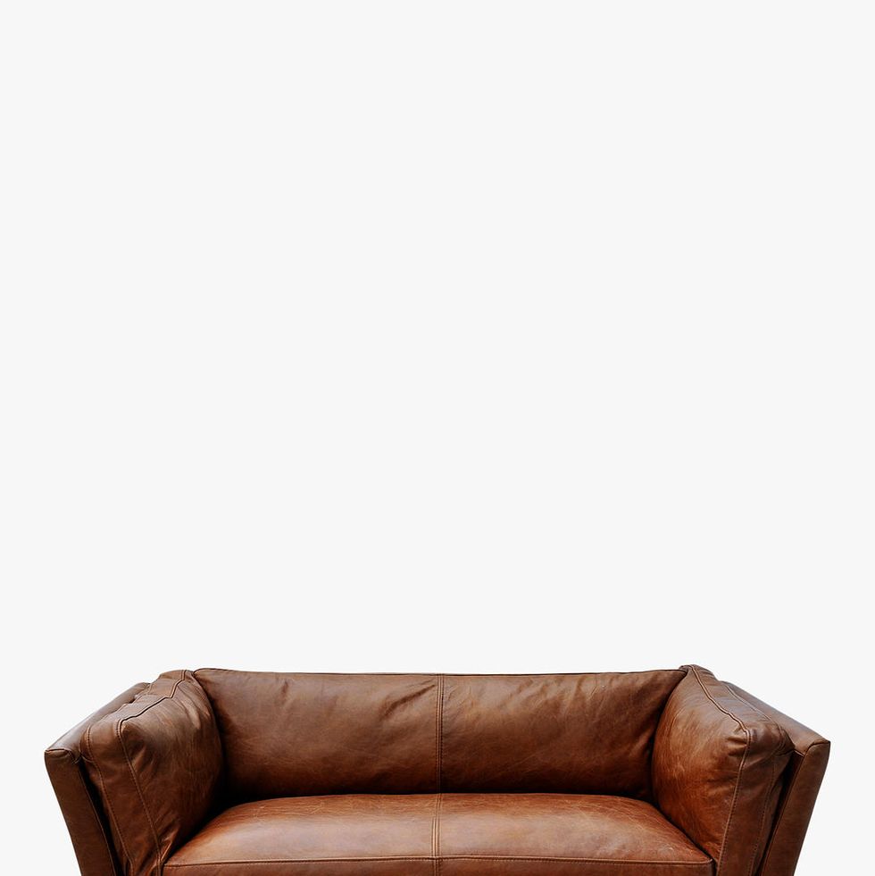 Halo Groucho Small 2 Seater Leather Sofa