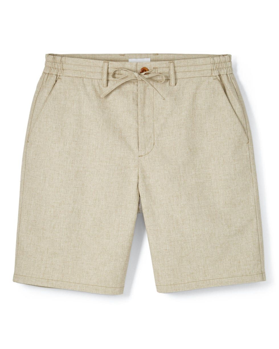 Wrinkle-Free Linen Short - 9" 