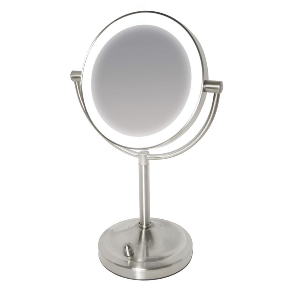 LED Two-Sided Mirror