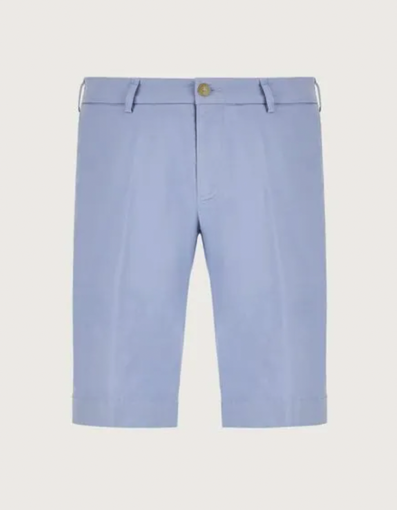 Garment-Dyed Bermuda Shorts