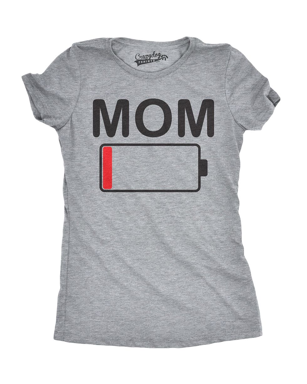 Mom Battery T-Shirt