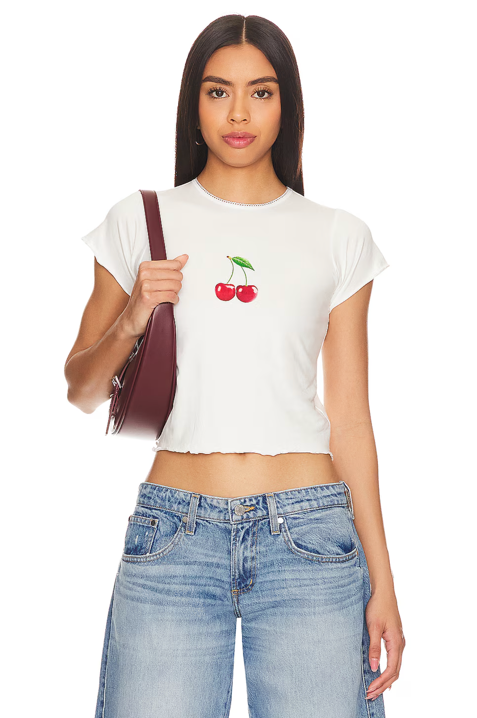 X Revolve Cherry Tee