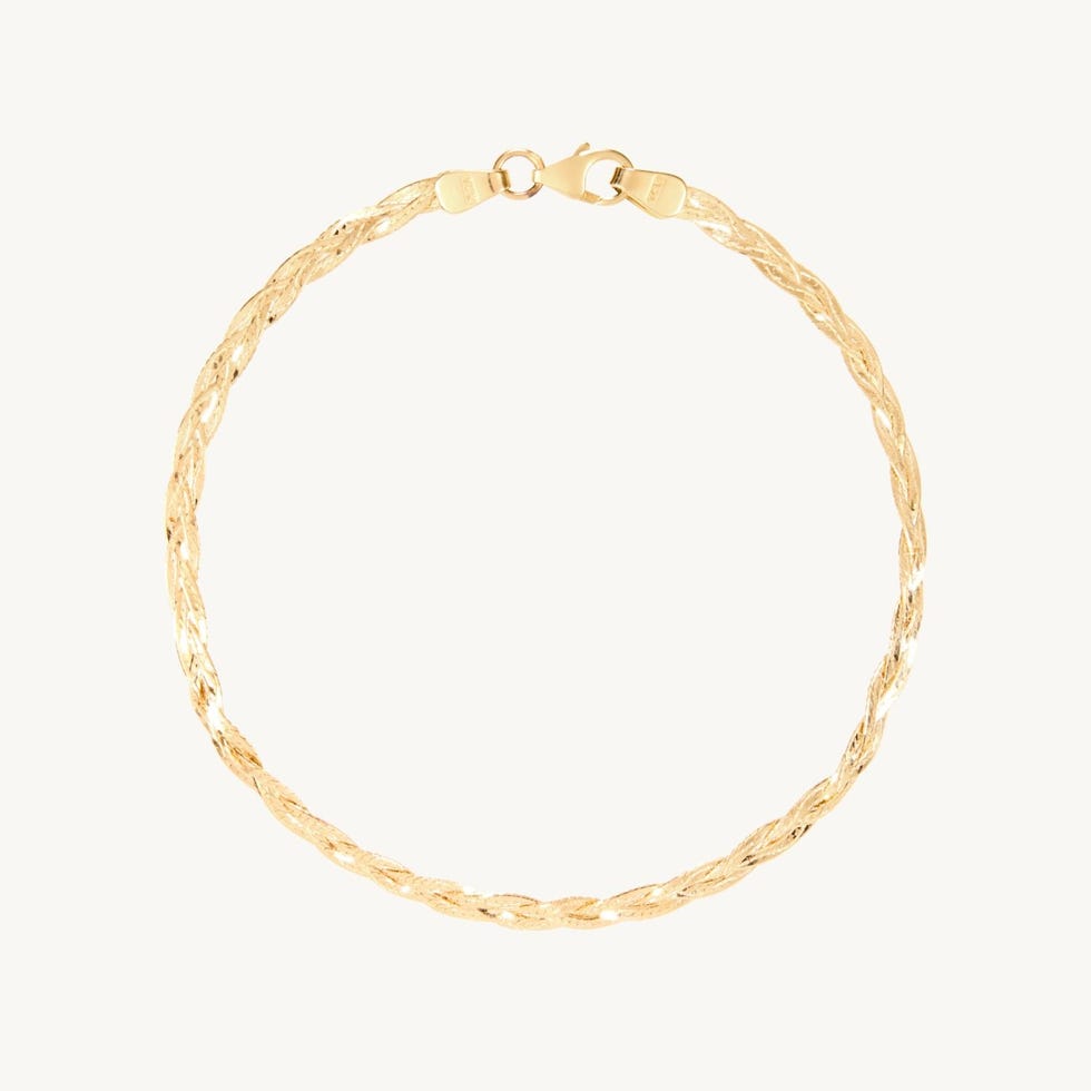 Entwined Braided Chain Bracelet