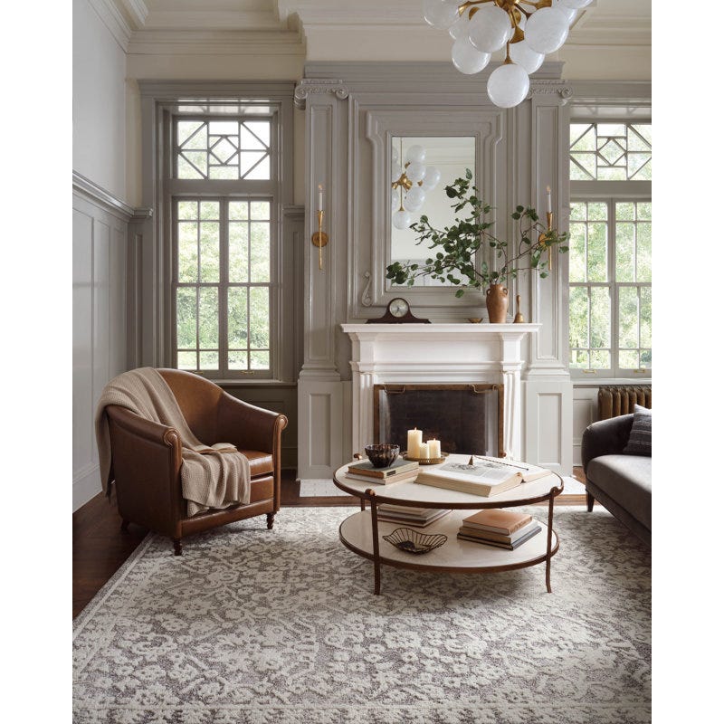 Gigi Grey / Ivory Area Rug