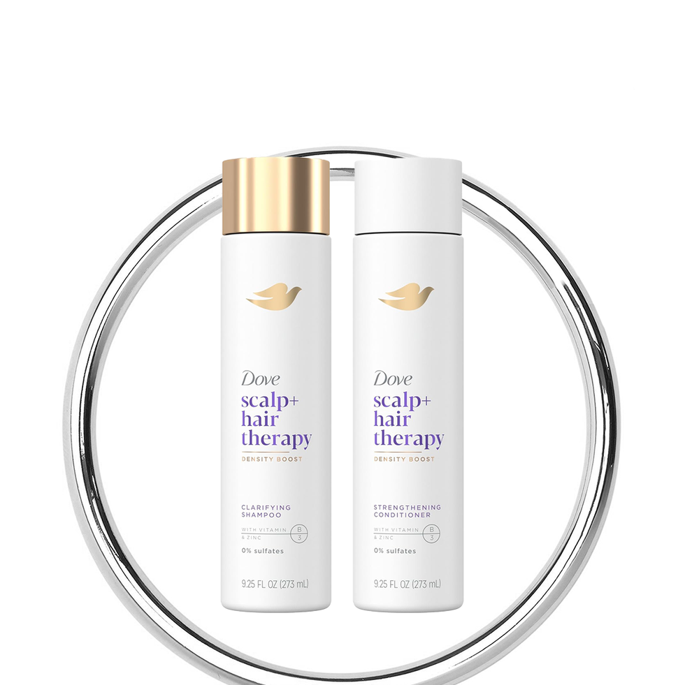Scalp + Hair Therapy Clarifying Shampoo and Strengthening Conditioner 