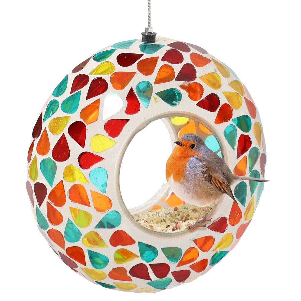 Confetti Mosaic Bird Feeder