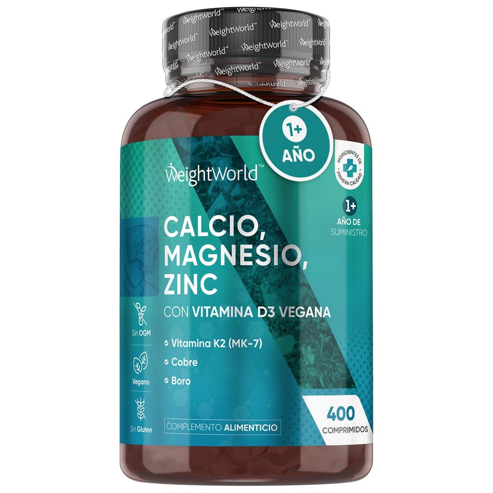 Calcio, Magnesio, Zinc y Vitamina D3