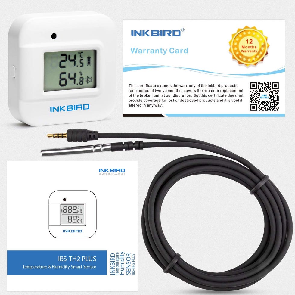 Monitor de Temperatura y Humedad con Sonda 
